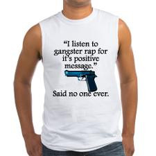 Said No One Ever: Gangster Rap Maternity Tank Top