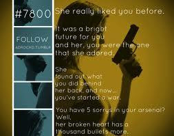 you and her, you were the one that she adored. She found out what you ...