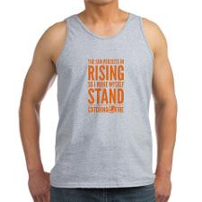 Katniss Sun Persists In Rising Quote Tank Top for