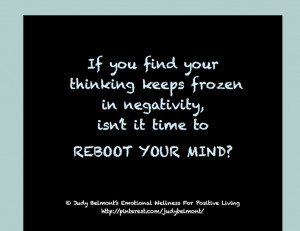 Do you need to reboot your mind?