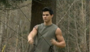 Taylor Lautner Behind The