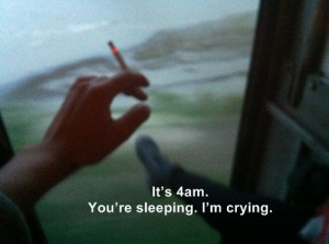 love couple quote quotes like smoke sleep distance night train trip ...