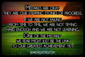 motivational, inspirational, encouragement, risks, mistakes Quotes