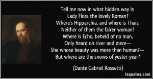 More Dante Gabriel Rossetti Quotes