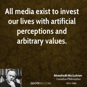 Marshall McLuhan Quotes