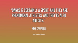 Dance Quotes About Being a Sport