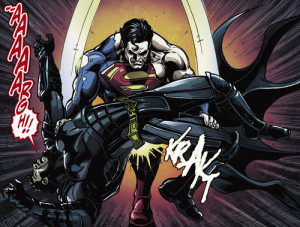 Superman Beats Up Batman, Alfred Beats Up Superman
