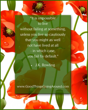 ... quote , quote about failure , quote about success , quote by J.K