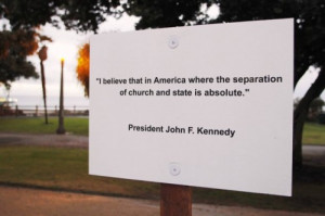 ... the separation of Mosque-Church and State, have not read their Bible