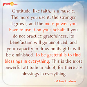 Gratitude Quotations