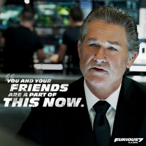 Kurt Russell stars in 'Furious 7' (Photo : facebook.com ...