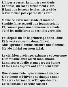 La Bonne Chanson - Paul Verlaine. L'hiver a cessé : la lumière est ...