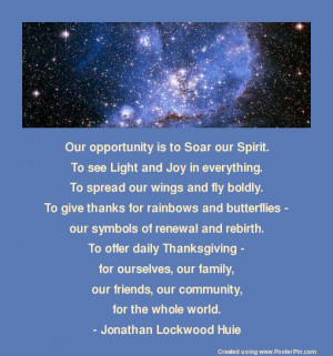 Since you get more joy out of giving joy to others,