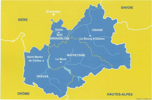 Des Communes Dalpes Sud Isère Carte Du Territoire picture