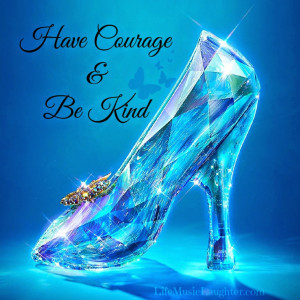 Disney's Cinderella Is Strong, Courageous, and Kind. #Cinderella