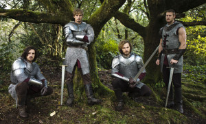 Merlin S05E13 (Final Episode): Gwaine (EOIN MACKEN), King Arthur ...