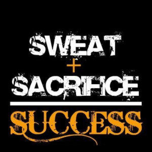 More sweat - less sacrifice