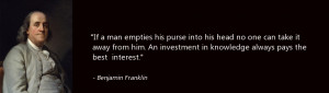 Benjamin Franklin Quotes Business