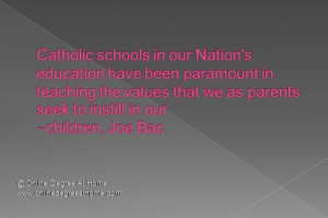 Educational motivational quotes. Catholic schools in our Nation's ...