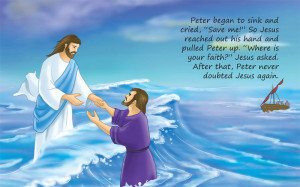 Peter Walks on Water
