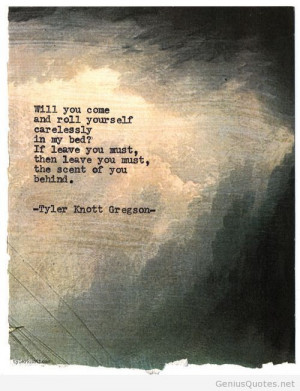 Tyler Knott Gregson – writer quote