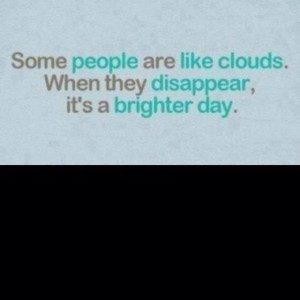 Soooo true! You aren't walking on eggshells LOL