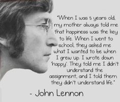 ... inspiration happy quotes be happy john lennon quotes 5 years wise
