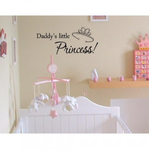 Daddy's little princess!Vinyl wall art Inspirational quotes and saying ...