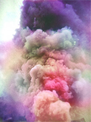 pretty Cool smoke style hipster indie clouds colours