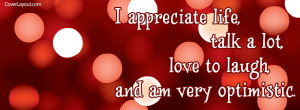Appreciate Life Facebook Cover Layout
