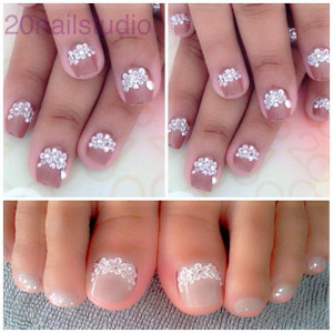 Imagenes de decoracion de uñas de los pies