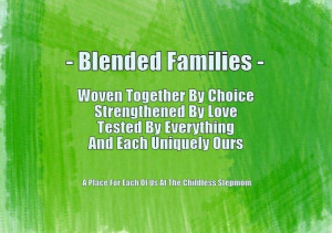 Blended Families ~ Each Uniquely Ours}