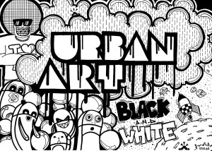 Urban Art Black And White