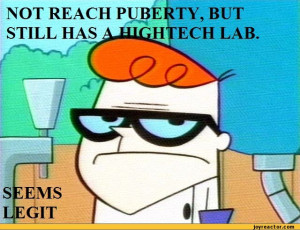 ... BUT LAB.,funny pictures,auto,Dexter's Laboratory,puberty,seems legit