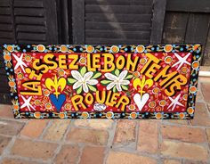 Fleurty Girl - Laissez Les Bon Temps Rouler Art by Simon, $275