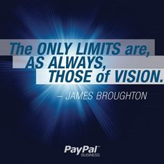 ... of vision james broughton # entrepreneur # entrepreneurship # quote