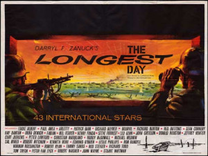 Image of Longest Day, The GB Quad movie poster