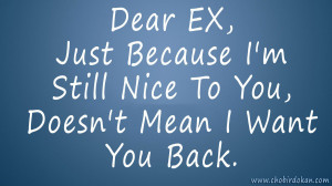 Quotes About Ex Girlfriend/Wife or Boyfriend/Husband