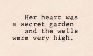 love, quotes, secret garden, sweet, text
