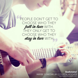 Maybe Someday by Colleen Hoover