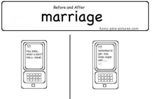 Funny Marriage Before After Picture Joke Image