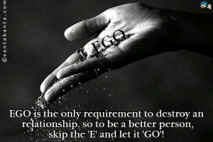 When you disassociate with the voice in your head that you believed ...