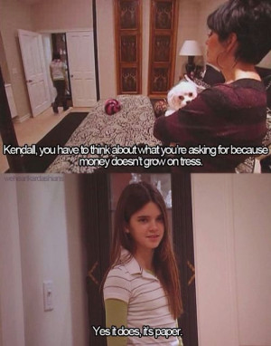 Young Kendall and Kris Jenner