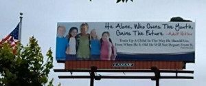 ... Christian Ministry Ad Quotes Adolf Hitler To ‘Promote Education