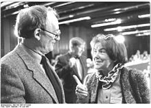 Luise Rinser with Hermann Kant