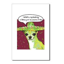 Killer Chihuahua Postcards (Package of 8) for