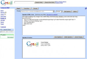 Another Firefox extension, Black Canvas handles both HTML signatures ...