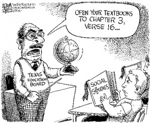 It's freaking Texas the home of the ignorant ... a tea bagger is a ...