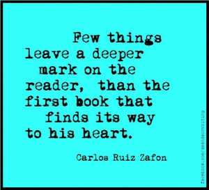 The Top 10 Carlos Ruiz Zafón Quotes About Books http://writers-write ...