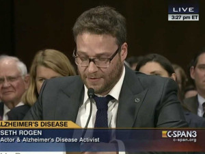 Seth Rogen Gives Touching Personal Testimony To Senate On Alzheimer ...